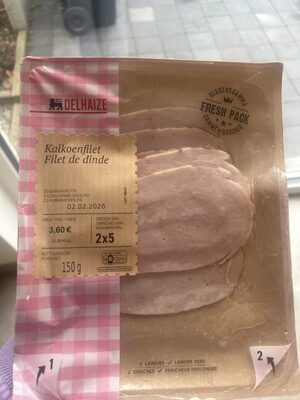 Filer de dinde front packaging