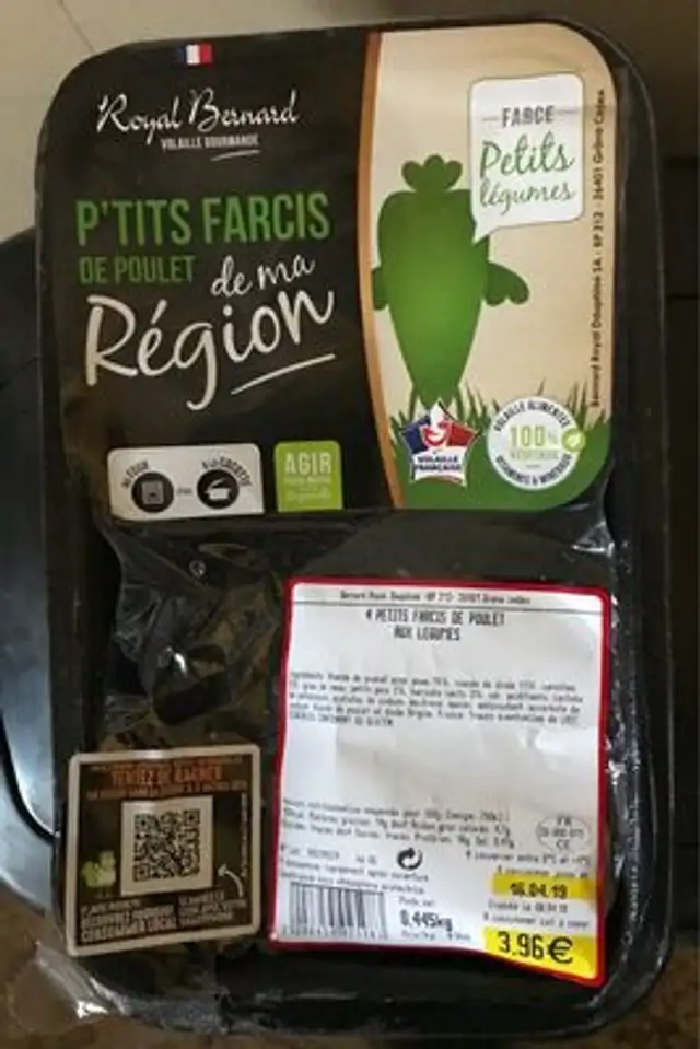 P'tits farcis de poulet