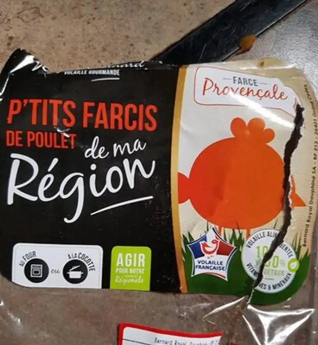 P'FARCIS de poulet  farce  provençale