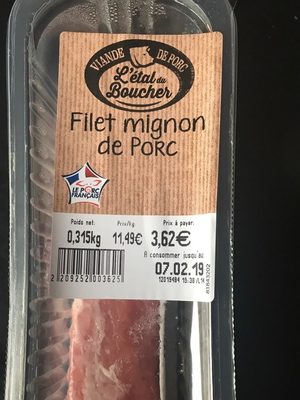 Filet mignon de porc