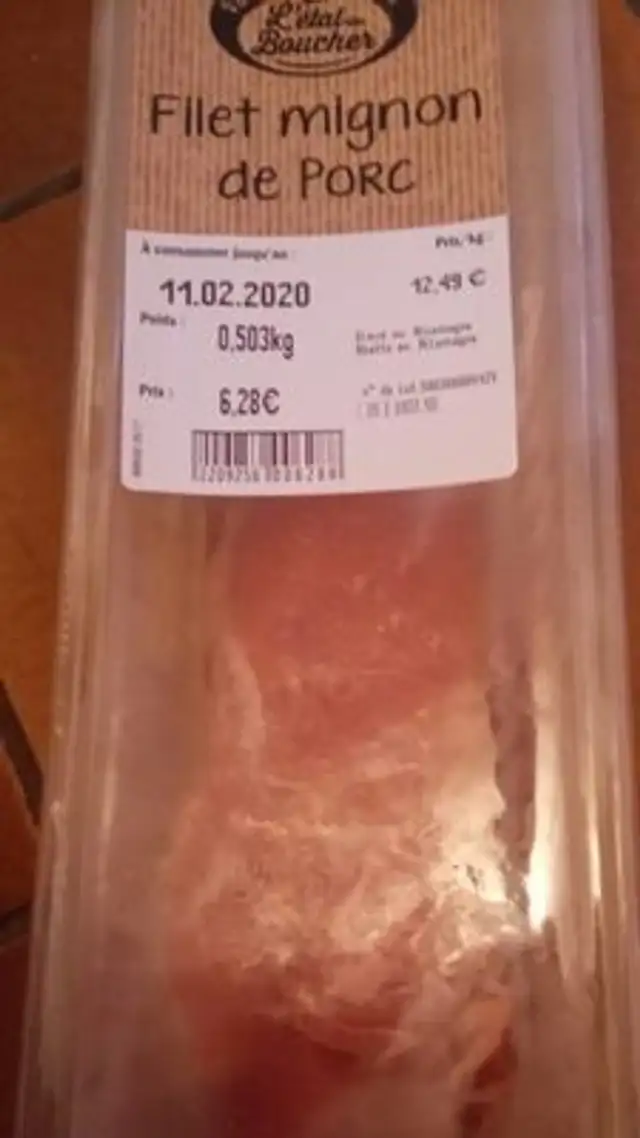Filet mignon de porc