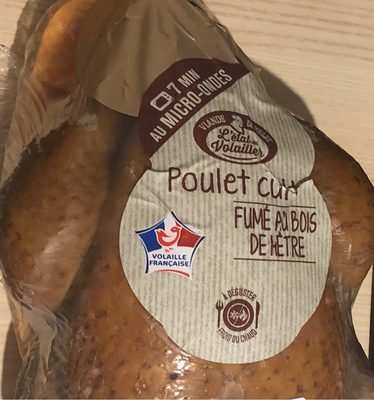 Poulet Cuit Fumé au Bois de Hêtre