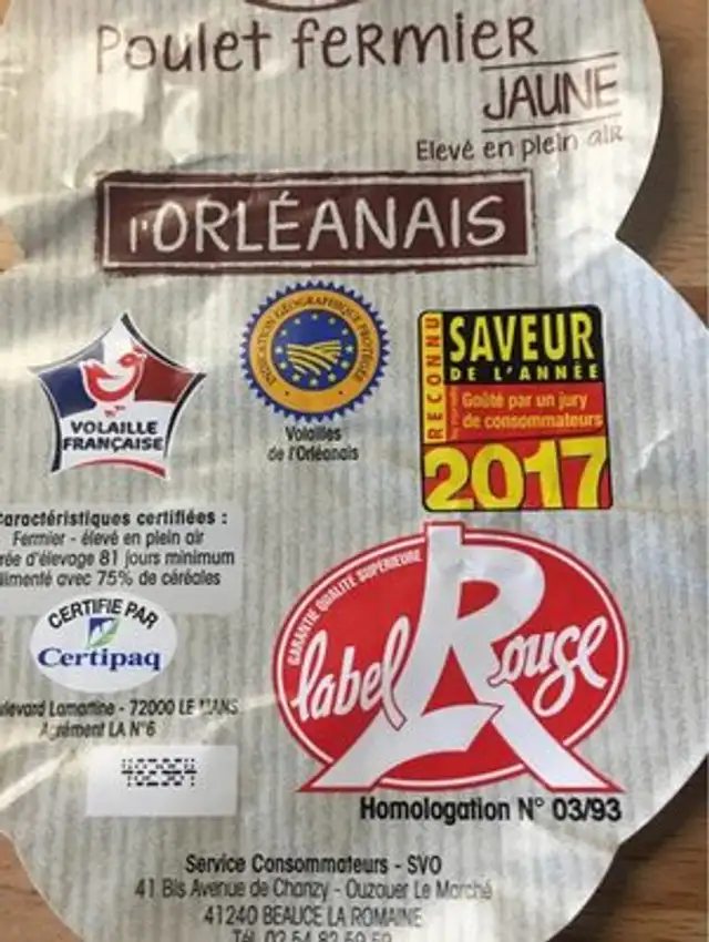 Poulet fermier