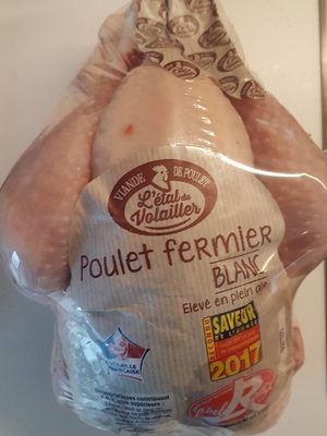 Poulet fermier blanc