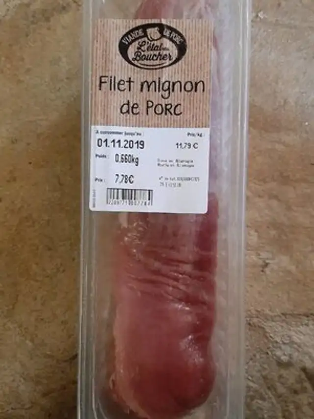 Filet mignon de porc