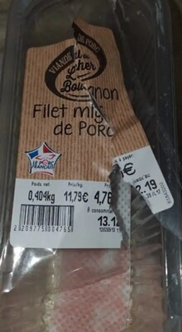 Filet mignon de porc