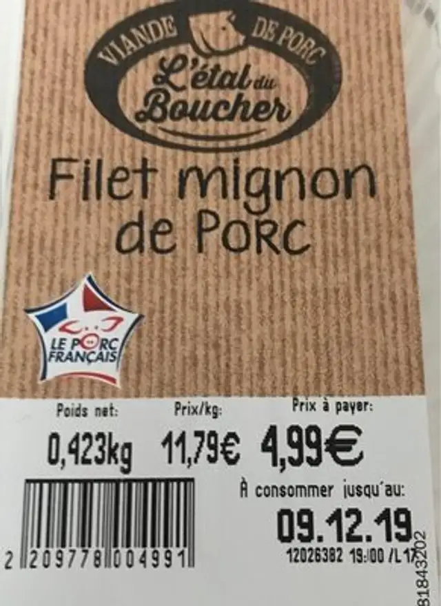 Filet mignon
