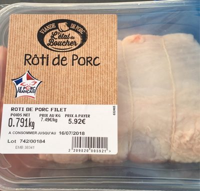 Roti de porc