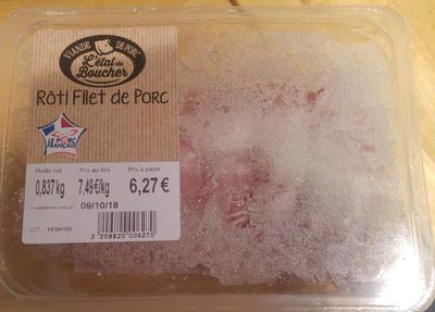 Rôti filet de porc
