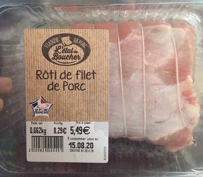 Rôti de filet de Porc