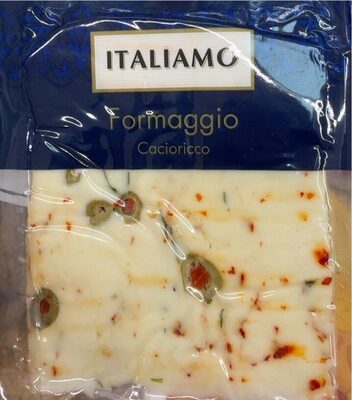 Formaggio Cacioricco front packaging