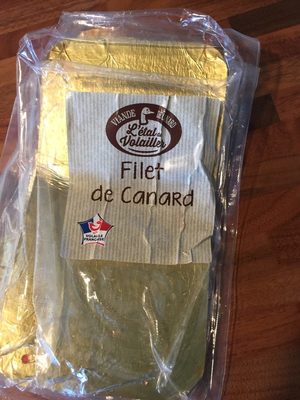 Filet de canard front packaging