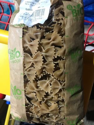 farfales bio blé complet (pâtes)