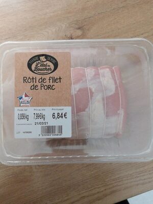 Rôti de filet de porc