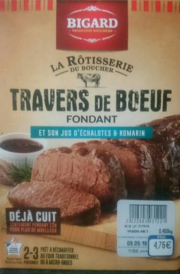 Travers de boeuf fondant