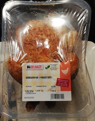 Poulet rôti front packaging