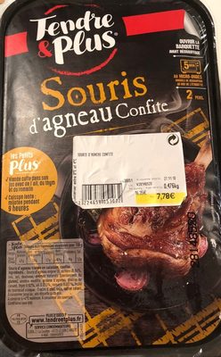 Souris d'agneau confige