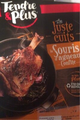 Souris d’agneau confite