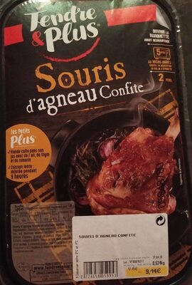 Souris d'agneau confite