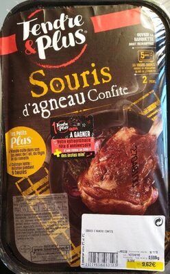 Souris d'agneau confite