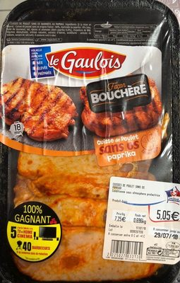 Cuisses de poulet sans os