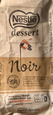 Nestle dessert noir