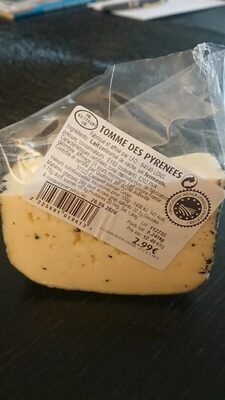 Tomme des Pyrénées front packaging