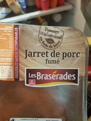 Jarret de porc fumé front packaging