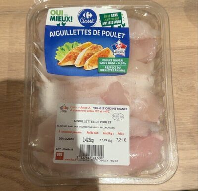 Aiguillettes de poulet