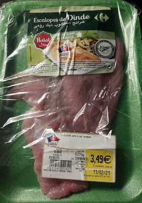 Escalopes de dinde Halal