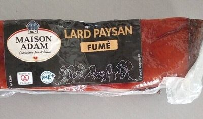 Lard paysan fumé sel se