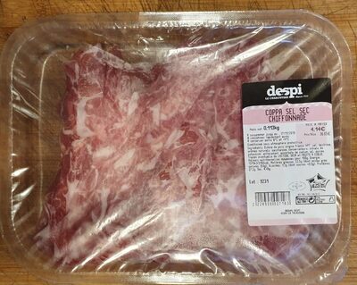 Coppa Sel sec Chiffonnade