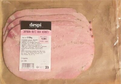 Jambon roti aux herbes