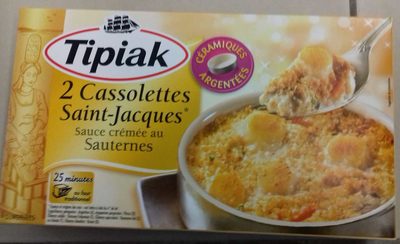 Cassolett'es Saint -jacques front packaging