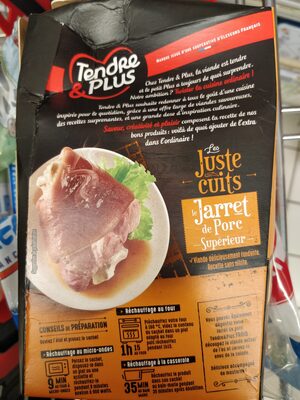 Jarret de porc supérieur front packaging