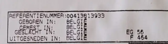 Filet pur lauwe nutrition facts table