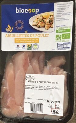 Aiguillettes de poulet