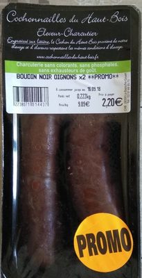 Boudin noir oignon
