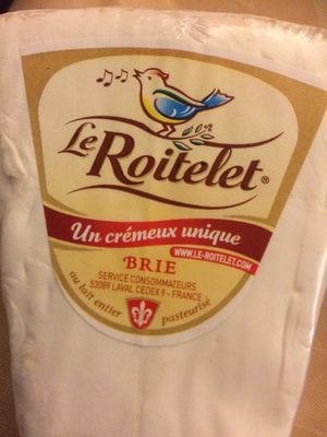 Fromage de brie front packaging