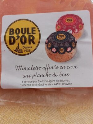 Mimolette française vieille front packaging