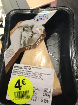 Goudoulet chevre front packaging