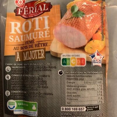 Rôti de porc fumé