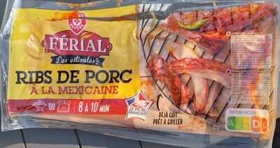Ribs de porc à la mexicaine