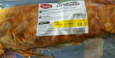 Ribs de porc à la provençale