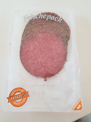Geflügelsalami front packaging