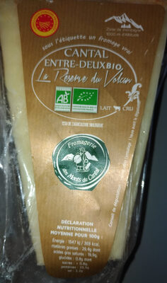 Cantal Entre-deux Bio au lait cru