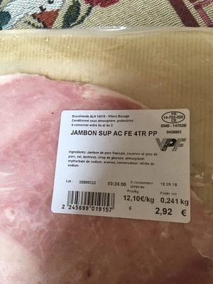 Jambon sup