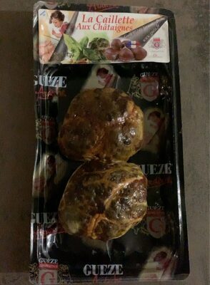 Ma caillette aux chataignes