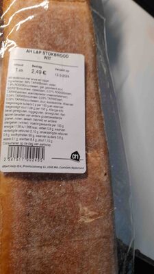 Liefde & Passie stokbrood Wit