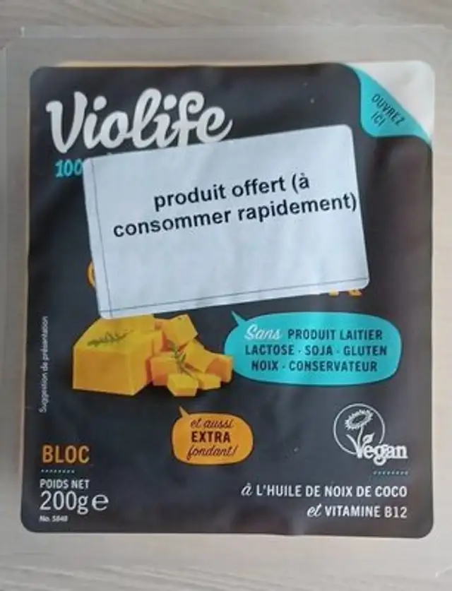Violife front packaging